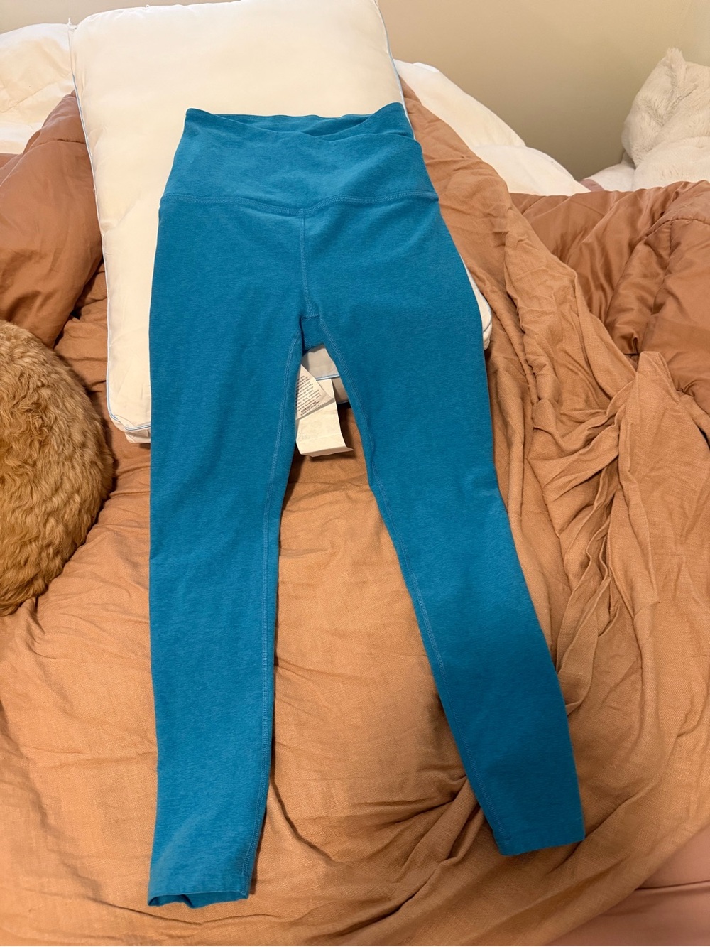 Beyond Yoga Teal High-Rise Leggings